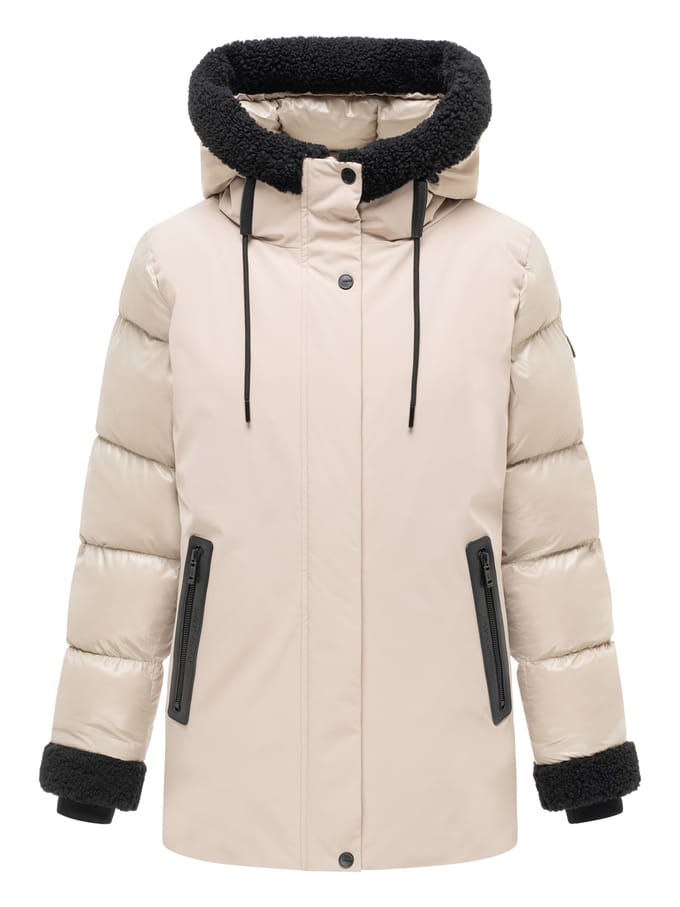 Navahoo dames winterjas Herzschmelz 14 met capuchon