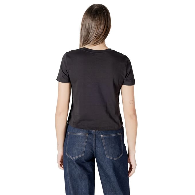 Regular fit T-shirt met labelpatch