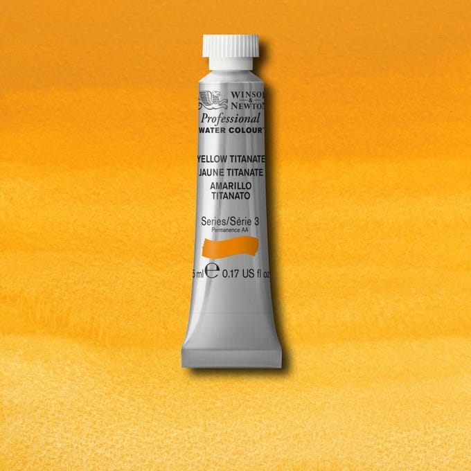 W&N Professional  Aquarelverf 5ml | Yellow Titanate