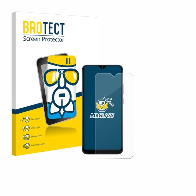 Screenprotector voor Samsung Galaxy A02s Beschermglas transparant