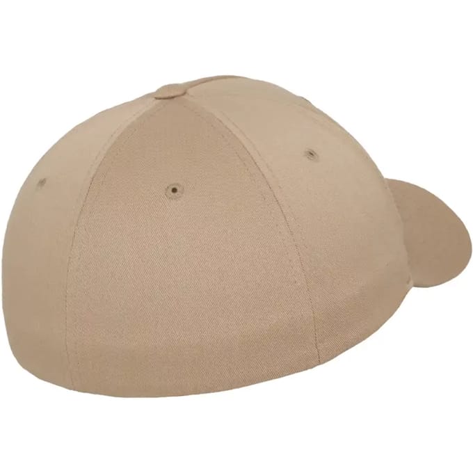 Brandit Flexfit 5 Panel Cap in Khaki-S/M