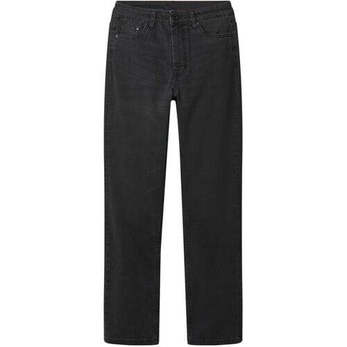 ESMARA Dames thermojeans - Straight fit (Zwart, 46)