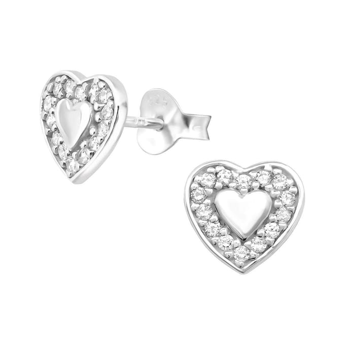 Montebello Oorbellen Orla - 925 Zilver E-Coating - Hart - 8x7mm