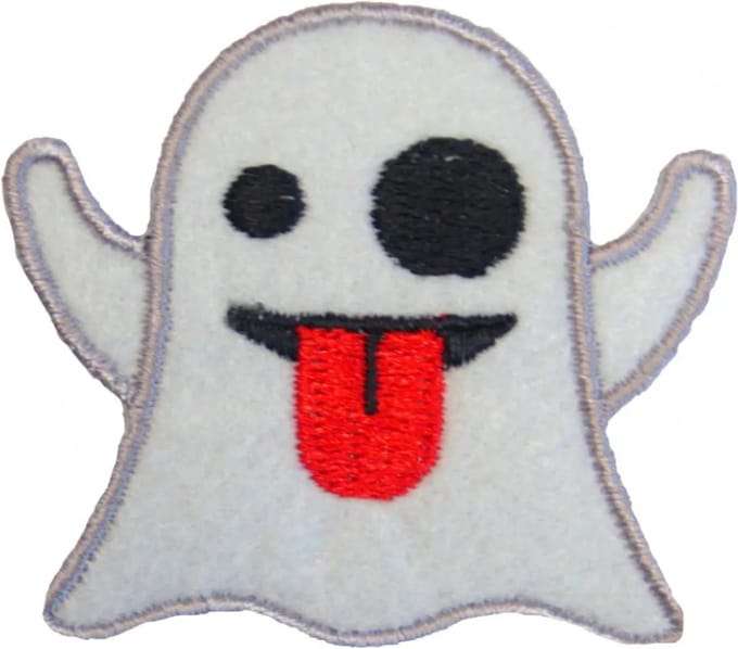 Fjesta© Emoji Embleem - Spook - Carnaval Den Bosch