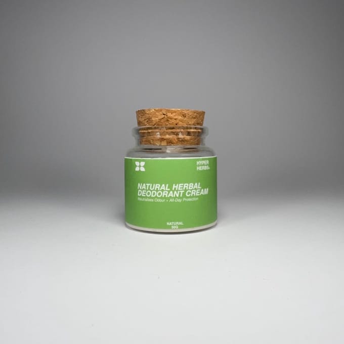 HYPER HERBS Natuurlijke Deodorant Crème