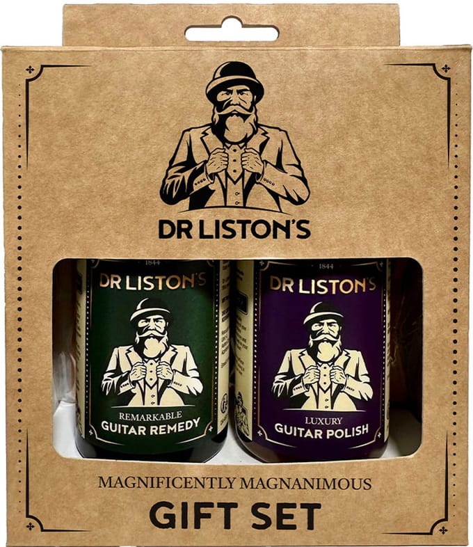 Dr. Liston's Guitar Care Gift Set Polish + Cleaner Onderhoudsset
