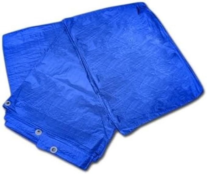 Scheurvaste Zeil 4x6 meter Blauw - Waterdichte en Lichtgewicht Tarp