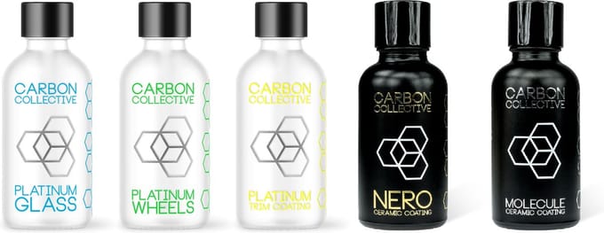 CARBON COLLECTIVE - PRO - ULTIMATE Coating Kit - GLASS - WHEELS - TRIM - NERO - MOLECULE