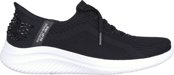 Skechers Slip-ins Ultra Flex 3.0-Shining Glitz - Dames Instappers - Zwart