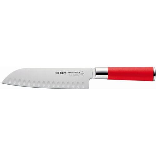 F. DICK Red Spirit - Santokumes - met kuiltjes - Lemmet: 180mm