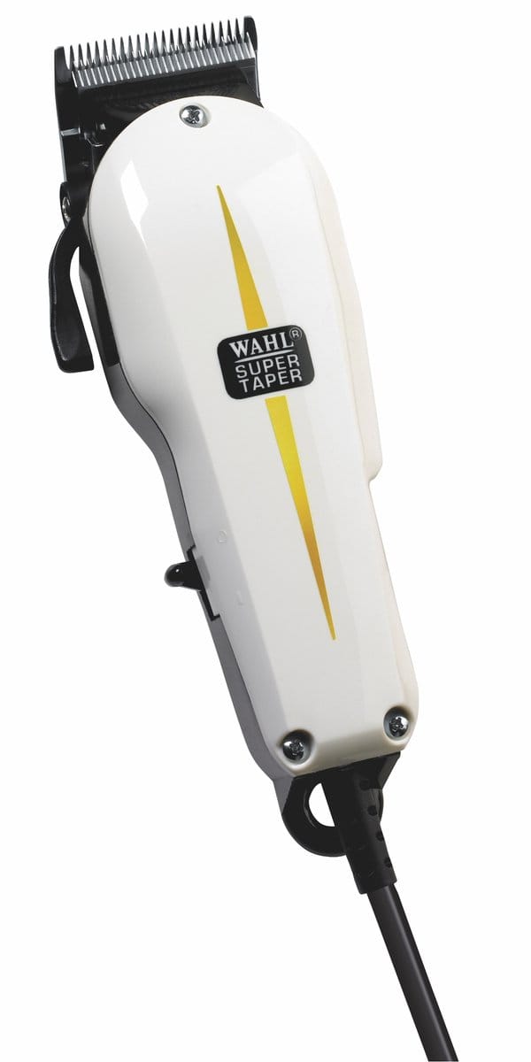 Wahl Super Taper - Professionele tondeuse voor netspanning - Voor bulkverwijdering en tondeuses, zwart/wit