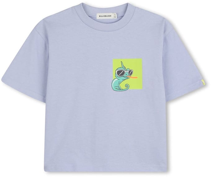 Billieblush - T-Shirt print - Blue - Maat 116