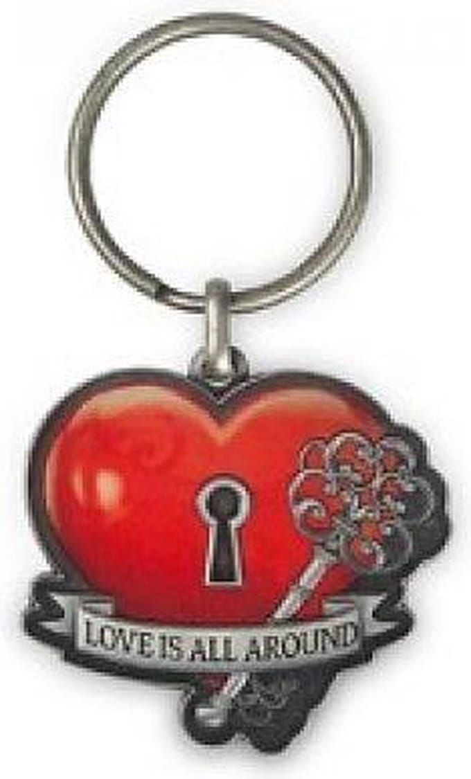 Miko - Sleutelhanger - Love is all around - Luxe