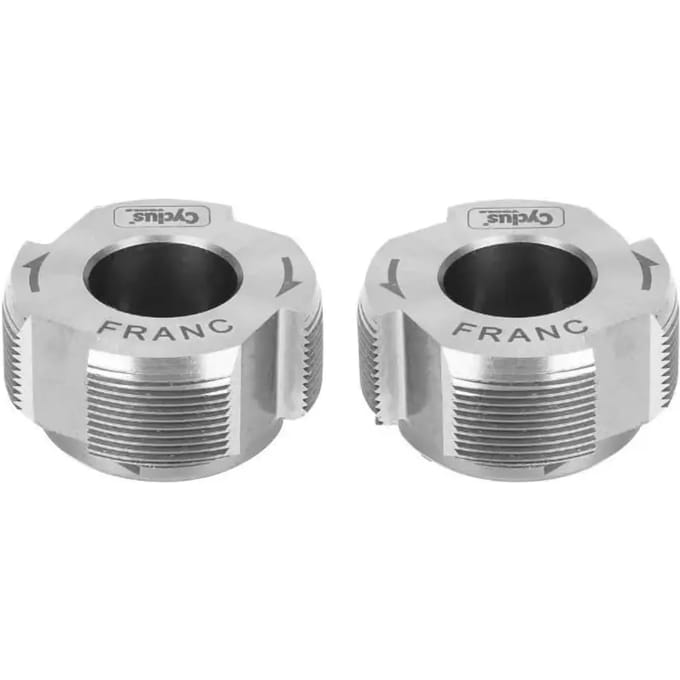 Cyclus Tools Draadsnijder Trapas Frans 1.378 Inch Brons 2 Stuks