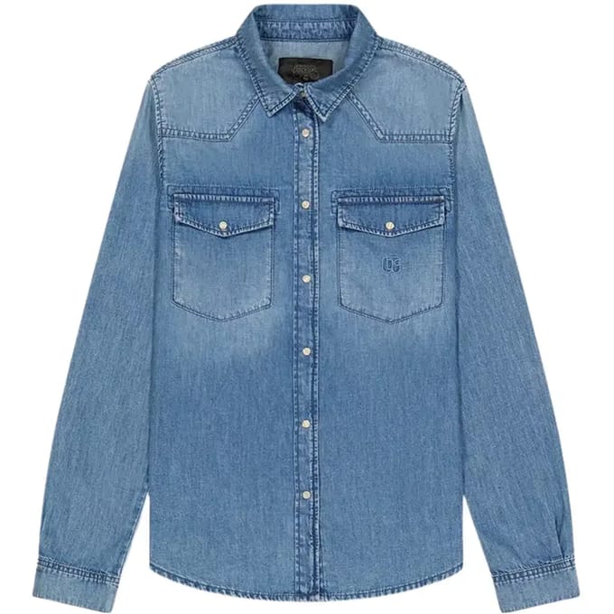 Overhemd Le Temps des Cerises Denim overhemd van BARBARA