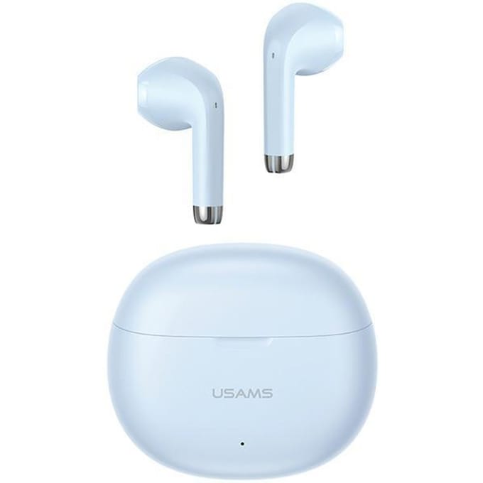 USAMS Rhymbo Serie - Bluetooth Koptelefoon - TWS - Blauw - Ergonomisch