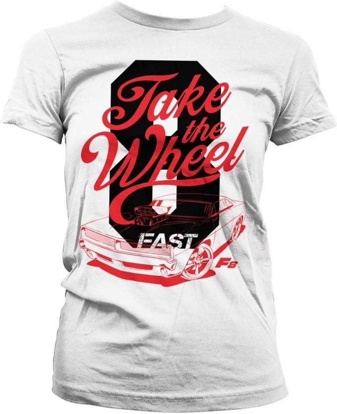 The Fast And The Furious Dames Tshirt -L- Take The Wheel Wit