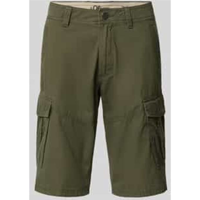 relaxed fit cargoshorts van puur katoen model 'FILE'