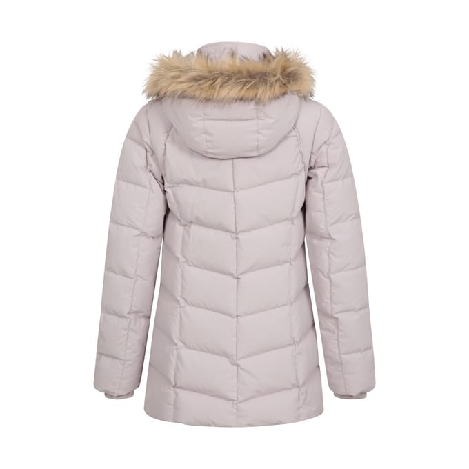 Mountain Warehouse Dames/Dames Isla II Lange Donzen Jas (Licht Beige)