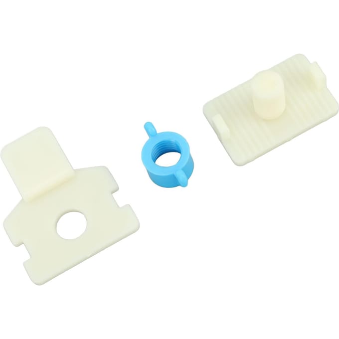 Lot de 20 Boucles pour Mangeoire de Cage à Lapin Boucle de Porte de Cage Fixe PP pour Accessoires de Cage à Lapin blue