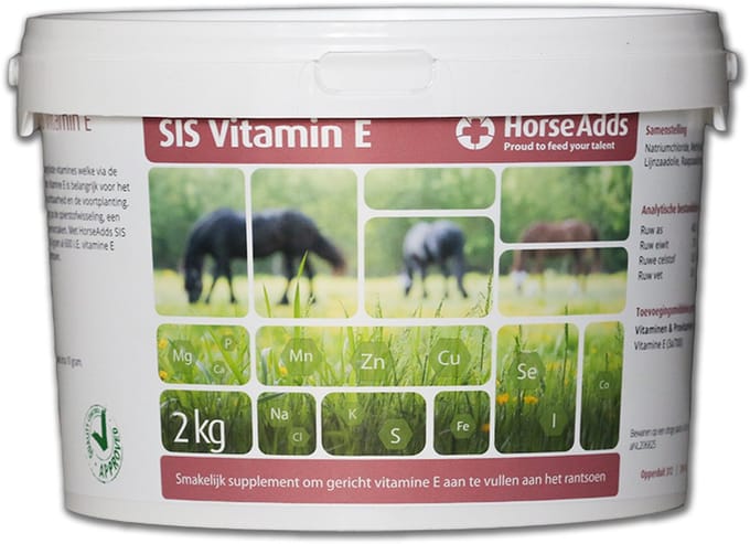 SIS Vitamin E 2 kg - Horse Adds Paardensupplementen