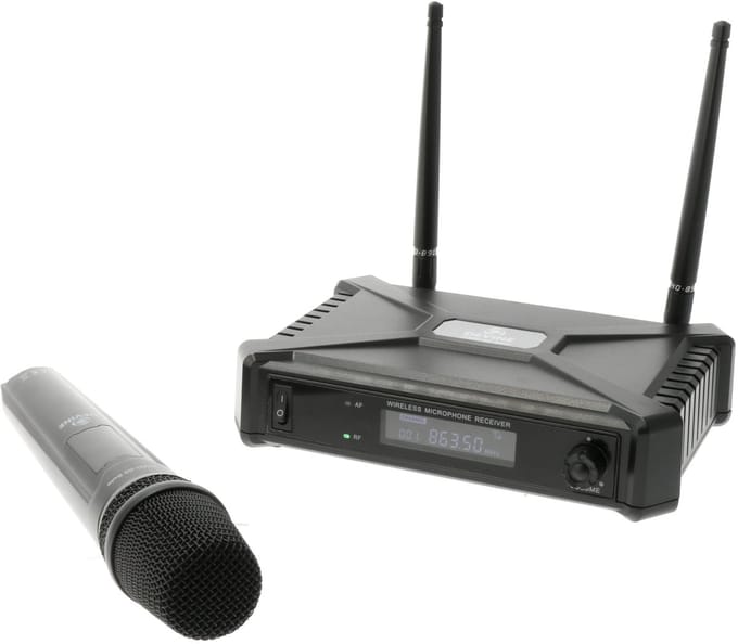 Draadloos microfoonsysteem - Met gratis lessen - Devine WMD-50 Solo - Multikleur