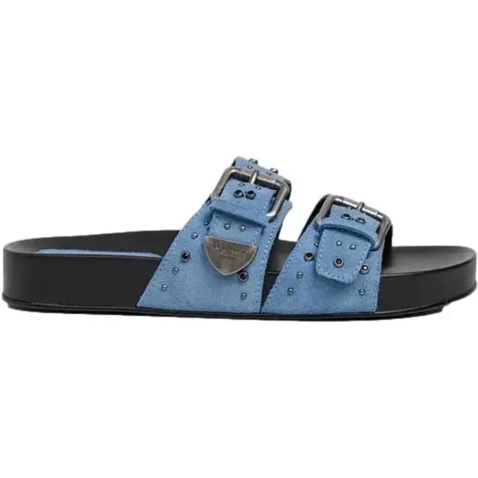 Pepe Jeans Agnes Studs Sandalen Blauw EU 36 Vrouw