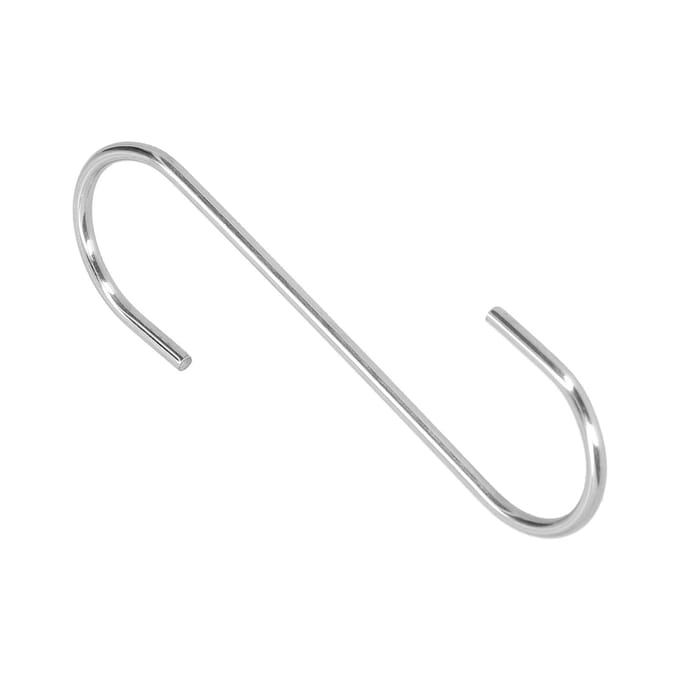 S-vorm Haak RVS Hangerhaak Binnenplaats Balkon Vogelvoeder Accessoire white