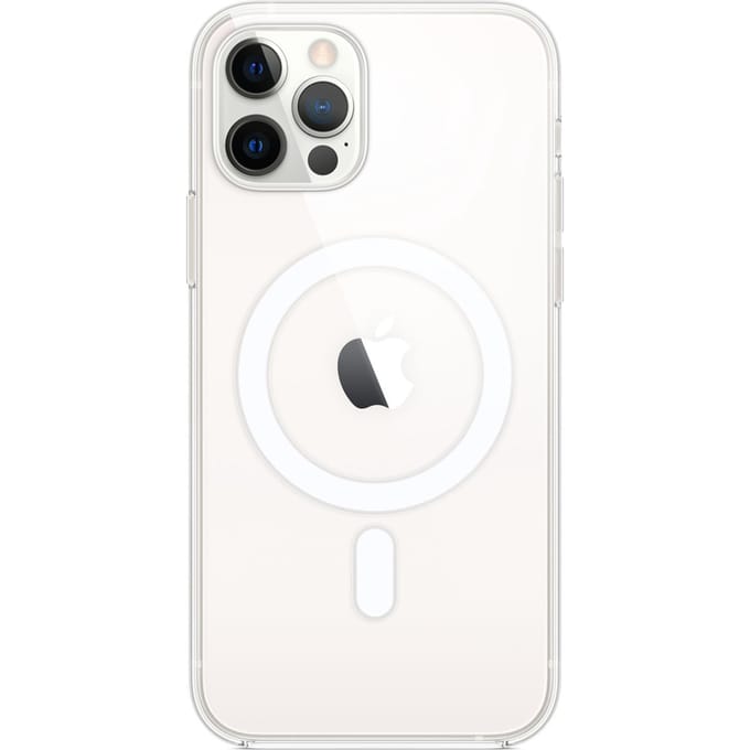 Clearcase MagSafe voor de Apple iPhone 12 (Pro) - Transparent