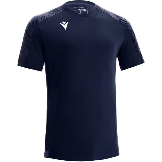 Macron Gede Shirt Korte Mouw Kinderen - Marine | Maat: 9-10 Y
