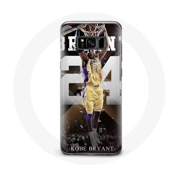 Coque pour Samsung Galaxy S8 Kobe Bean Bryant NBA de lakers