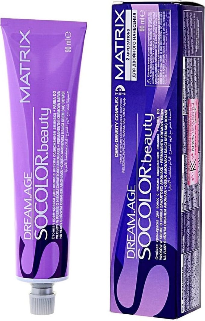 MATRIX SOCOLOR BEAUTY HAARVERF D-AGE 9GW WARM GOUDKLEURIG ZEER LICHTBLOND 90 ML