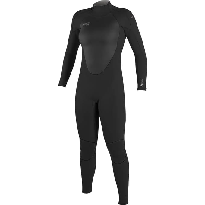 O'Neill Dames Epic 4/3mm Rug Ritssluiting Wetsuit - Black