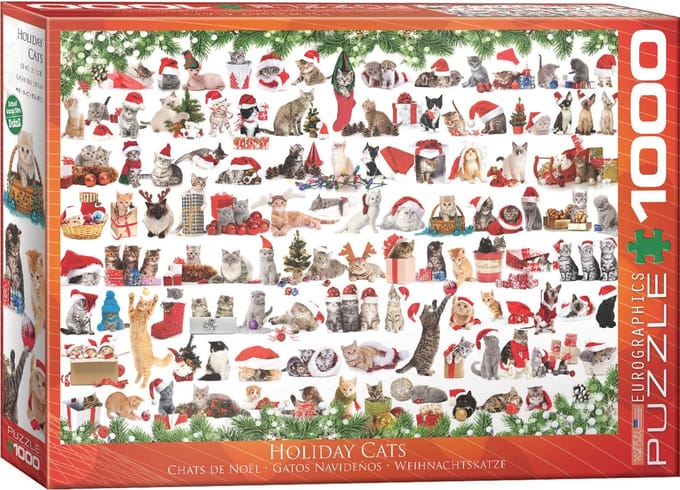 Holiday Cats (1000 stukjes) - Puzzel
