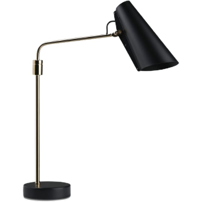 Northern Birdy Swing Tafellamp Zwart/ Messing