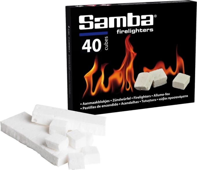 samba Aanmaakblokjes Wit - 40 Stuks