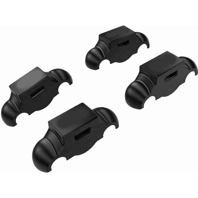 4 Pièces Basculeurs de Home Trainer Vélo Base Adaptés pour X2 X2 MAX Home Trainer Vélo Vélo d'Intérieur Adaptateurs Pieds Basculeurs