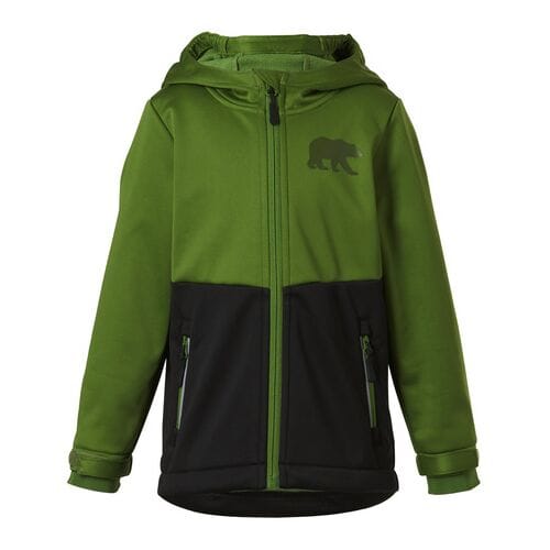 LUPILU Kinder softshell jas (Groen, 98/104)