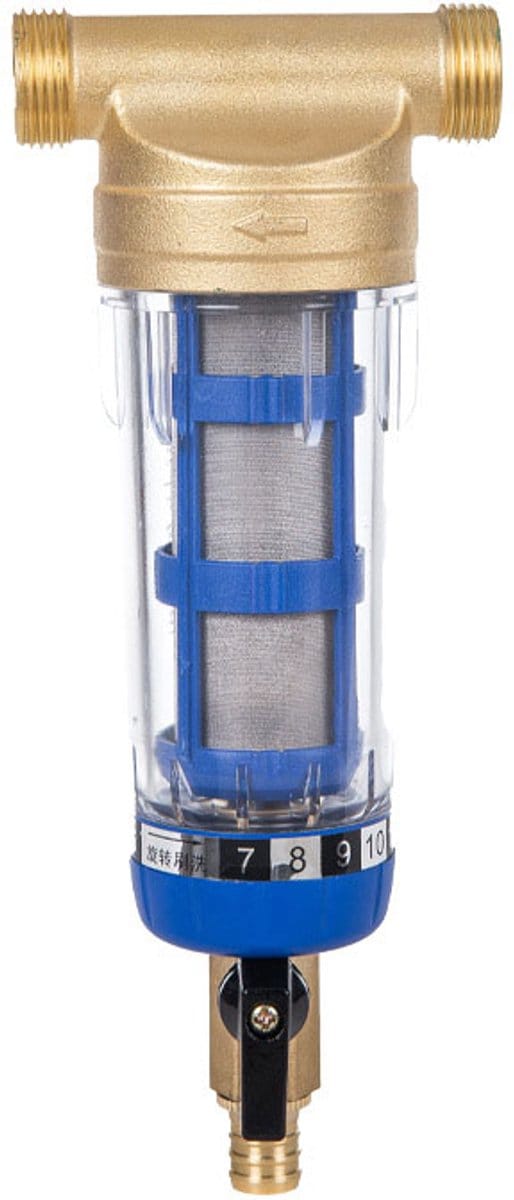 Herbruikbaar spin-on sedimentfilter - buitendraad - fonteinslang sedimentvoorfilter - sedimentfilter