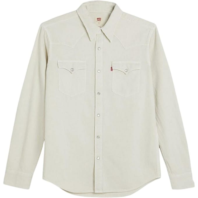 Levis Western Regelmatig Overhemd Heren (Zilveren berk)