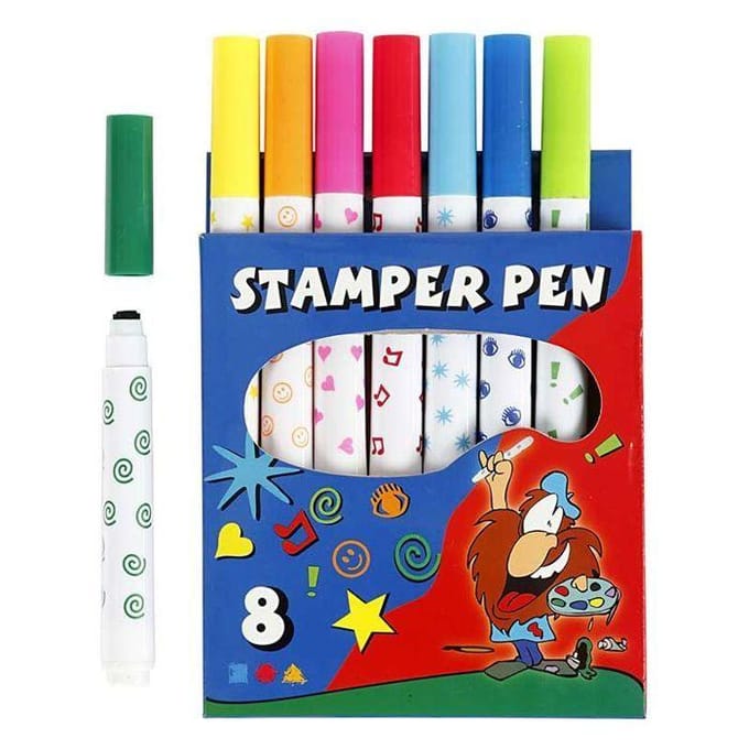 CC Stempel Stiften 8 stuks