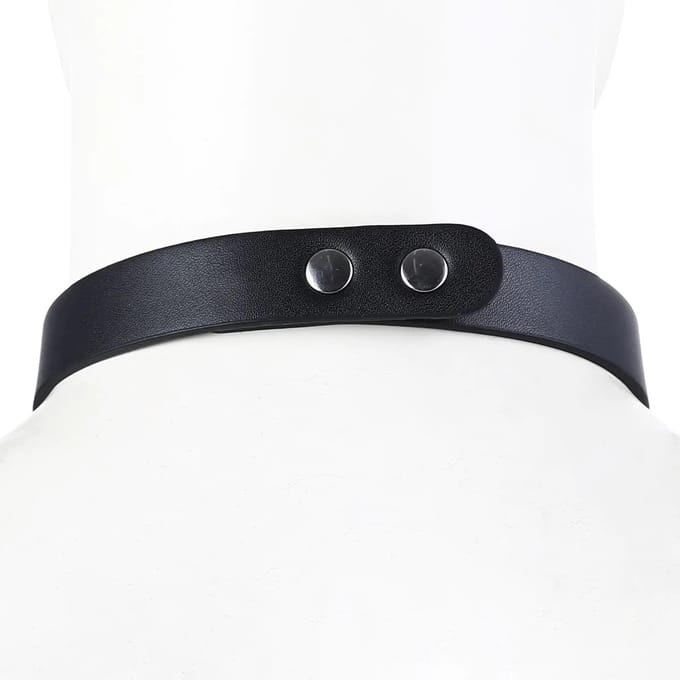 Smart Moves - Collar met Strass Letters SEXY - Zwart