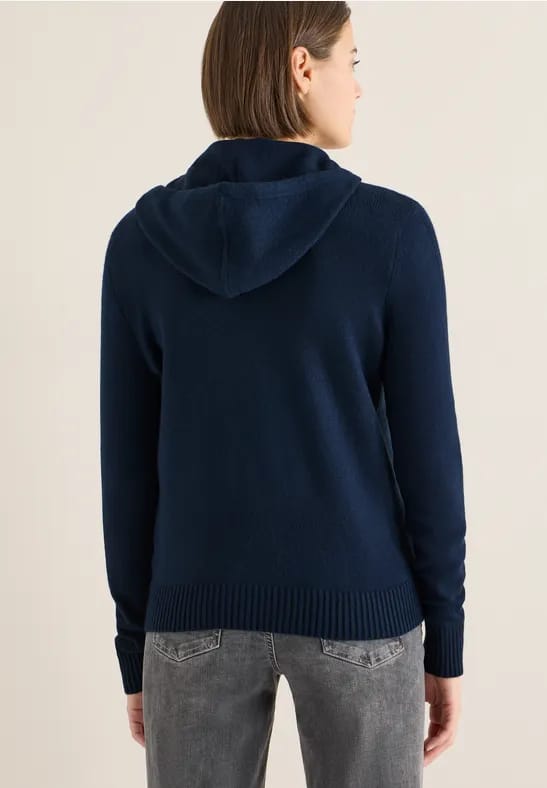 Cosy vest met capuchon