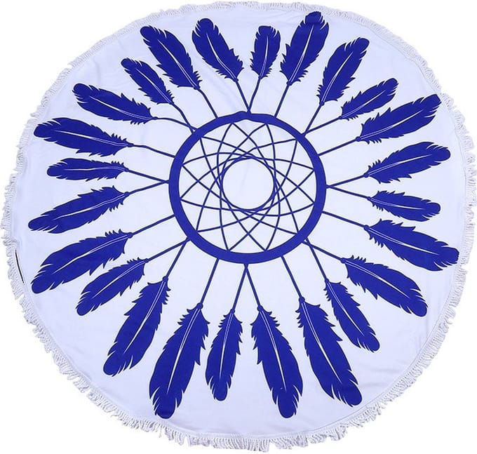 Rond Strandlaken Dreamcatcher | Roundie - Strandlakens - Print -