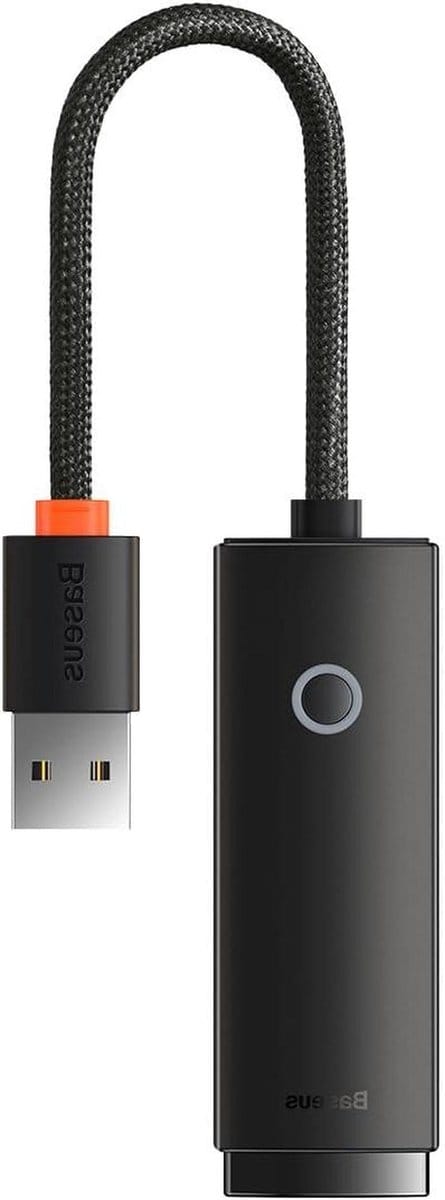Ethernet Adapter - LAN Adapter USB - Internet Verbinding - 100 Mbps Snelheid - 10 x 5 x 3 cm
