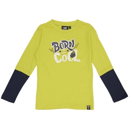 T-Shirt Lange Mouw Leone 1947 Boy Long Sleeves Welcome
