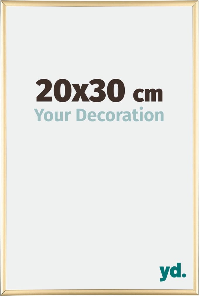Your Decoration - Fotolijst 20x30 cm - Aluminium - Goud - Kent