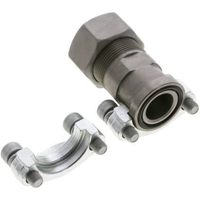 1'' SAE Flens 3000 psi Staal met 30S (M42x2) ISO 6162-1
