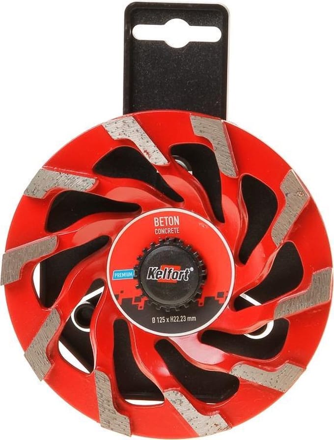 Kelfort Diamant slijpkop 125mm