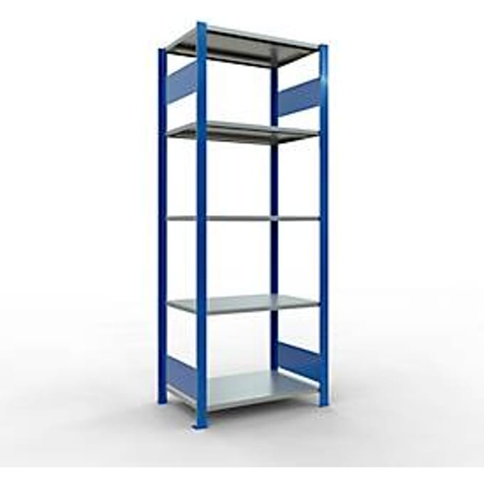 SCHULTE Lagertechnik - Boutloos basisrek - 2000x 750x500 mm, type 150 kg